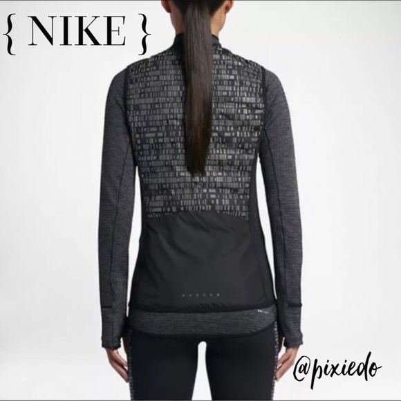 nike hi vis running jacket